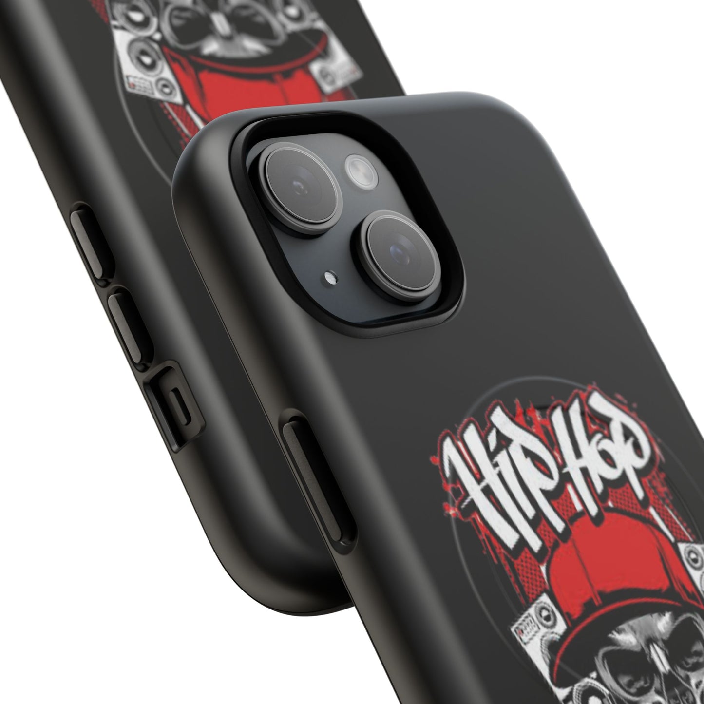 Hip Hop Skull Tough Magnetic Phone Case - Durable Protection with Stylish Design