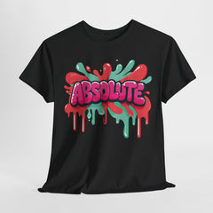 Graffiti Style Unisex Heavy Cotton Tee - Absolute Design