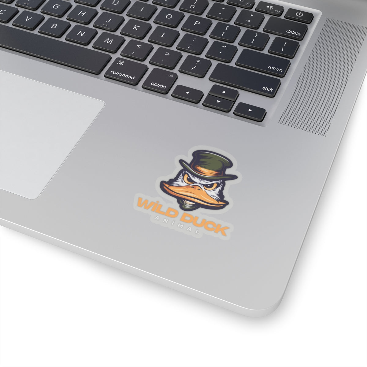 Wild Duck Animal Kiss-Cut Stickers - Quirky Laptop Decals for Fun Lovers