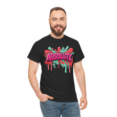 Graffiti Style Unisex Heavy Cotton Tee - Absolute Design