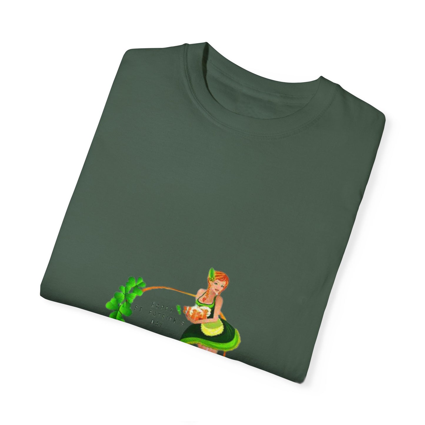 Cute St. Patrick's Day Unisex T-Shirt with Green Design