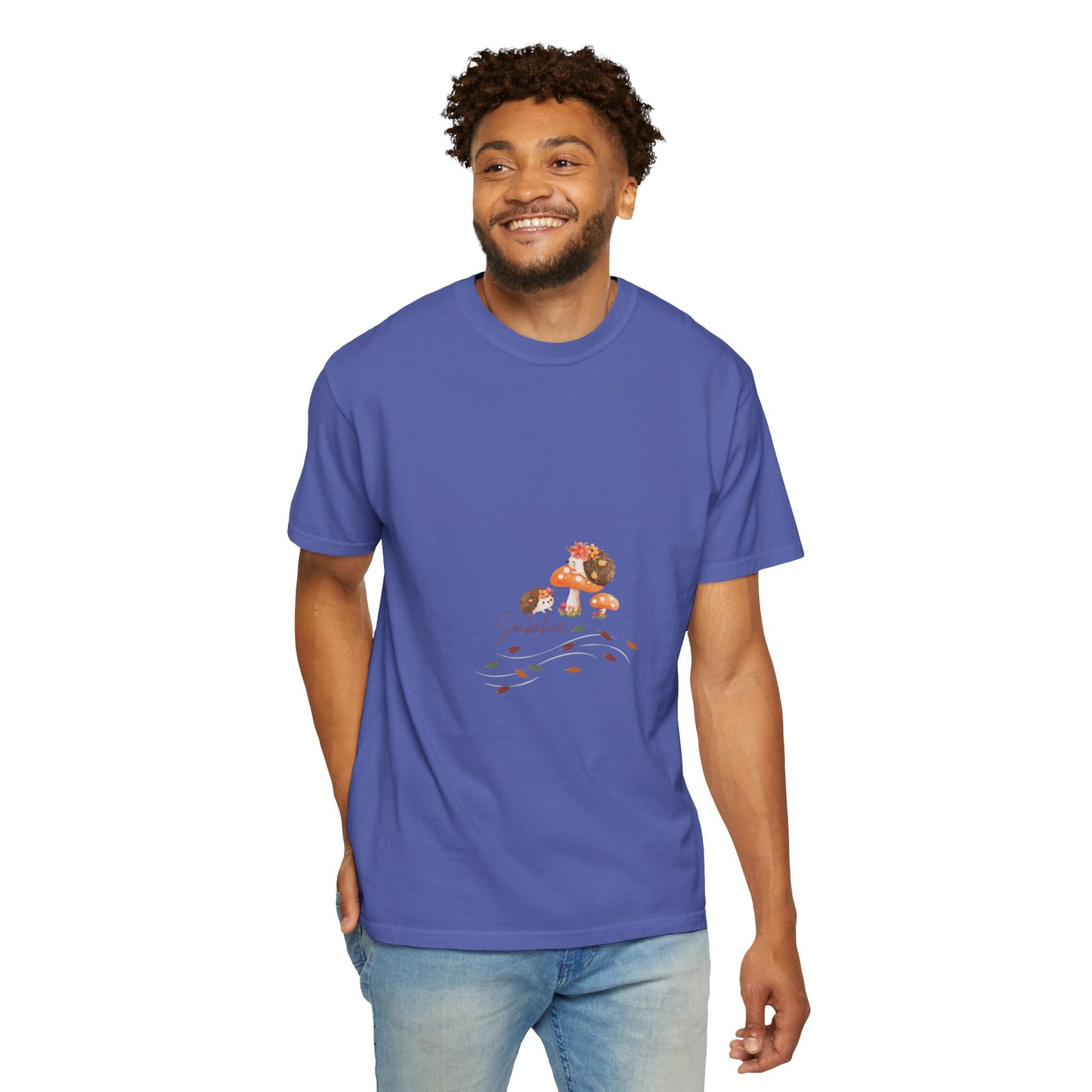 Autumn Mushroom Unisex T-Shirt - Cute Fall Graphic Tee