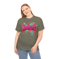 Graffiti Style Unisex Heavy Cotton Tee - Absolute Design