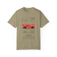 Classic Porsche Graphic Unisex T-shirt - Perfect for Car Enthusiasts