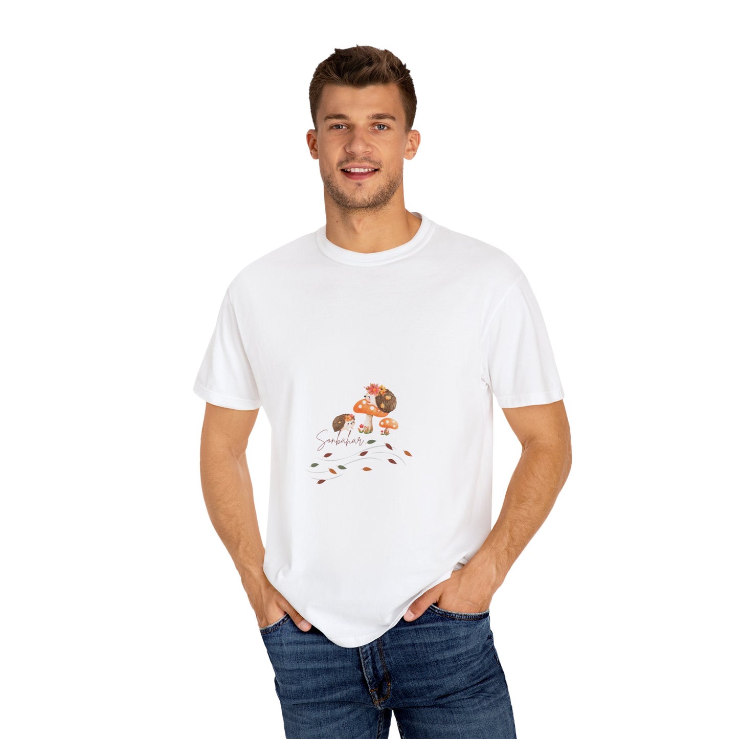 Autumn Mushroom Unisex T-Shirt - Cute Fall Graphic Tee