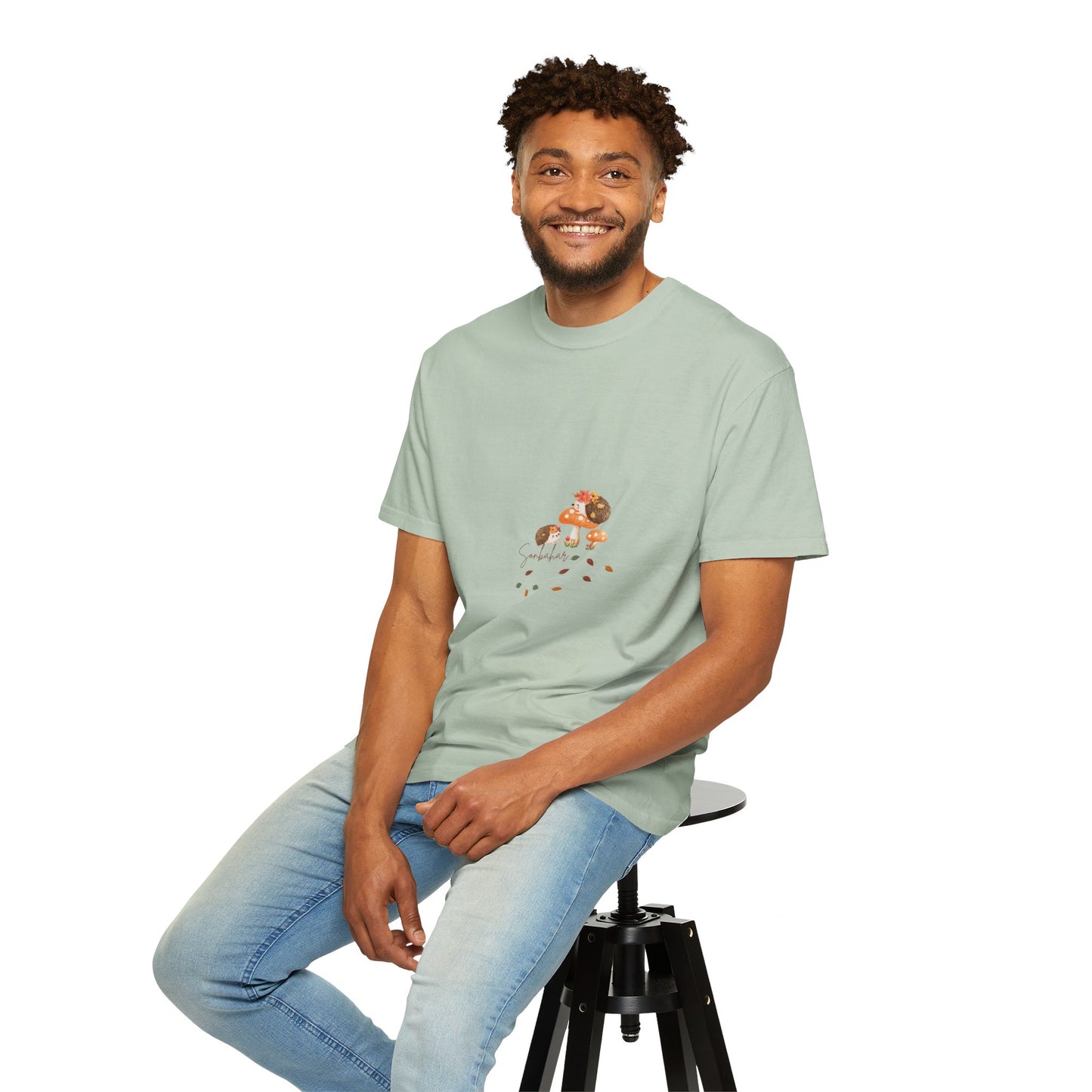 Autumn Mushroom Unisex T-Shirt - Cute Fall Graphic Tee