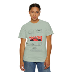 Classic Porsche Graphic Unisex T-shirt - Perfect for Car Enthusiasts