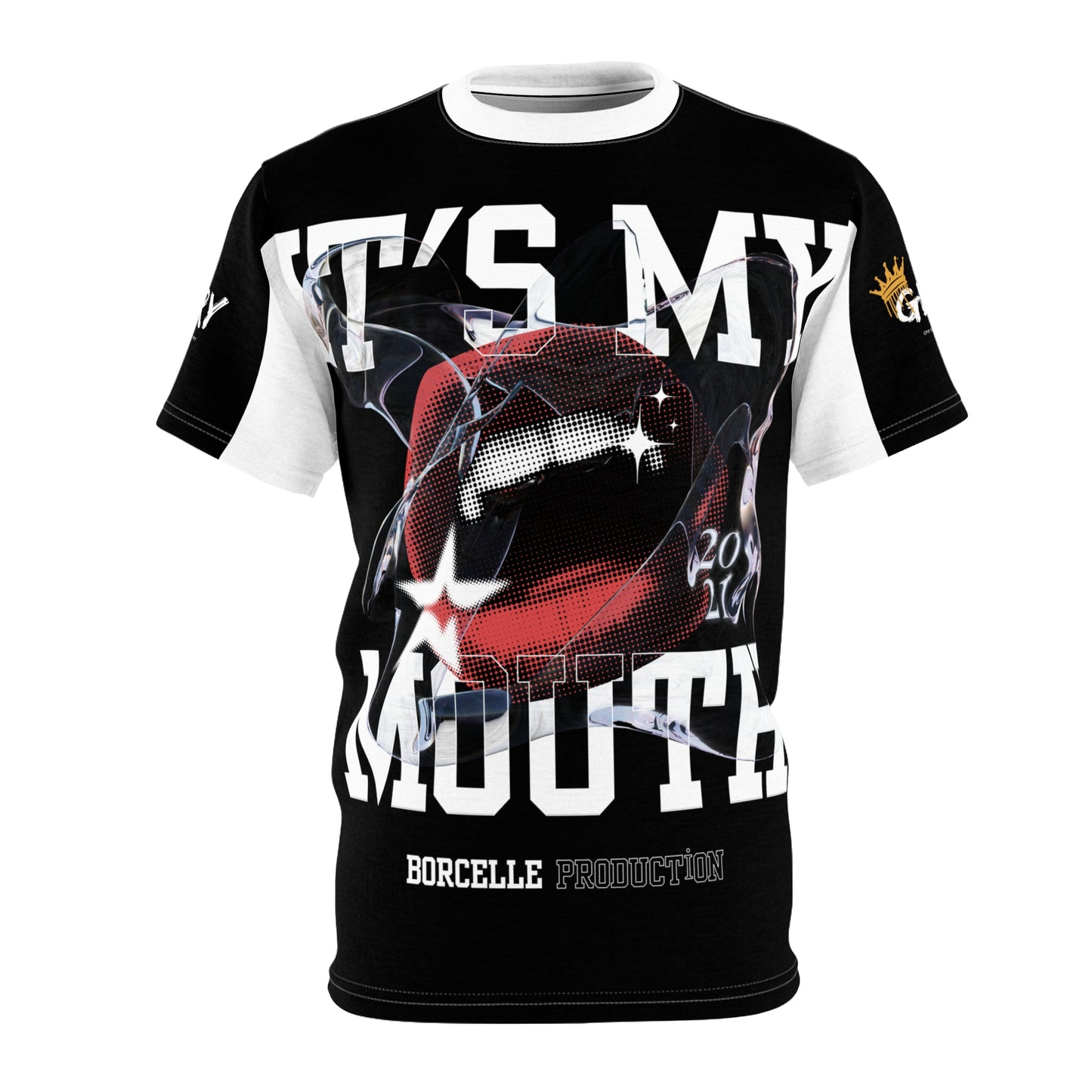 Bold Graphic Unisex Tee - "It's My Mouth" Statement Shirt