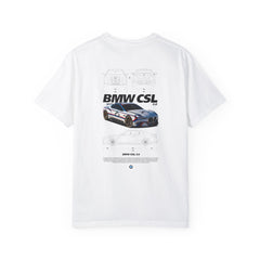 BMW CSL Unisex Garment-Dyed T-Shirt | Car Enthusiast Apparel