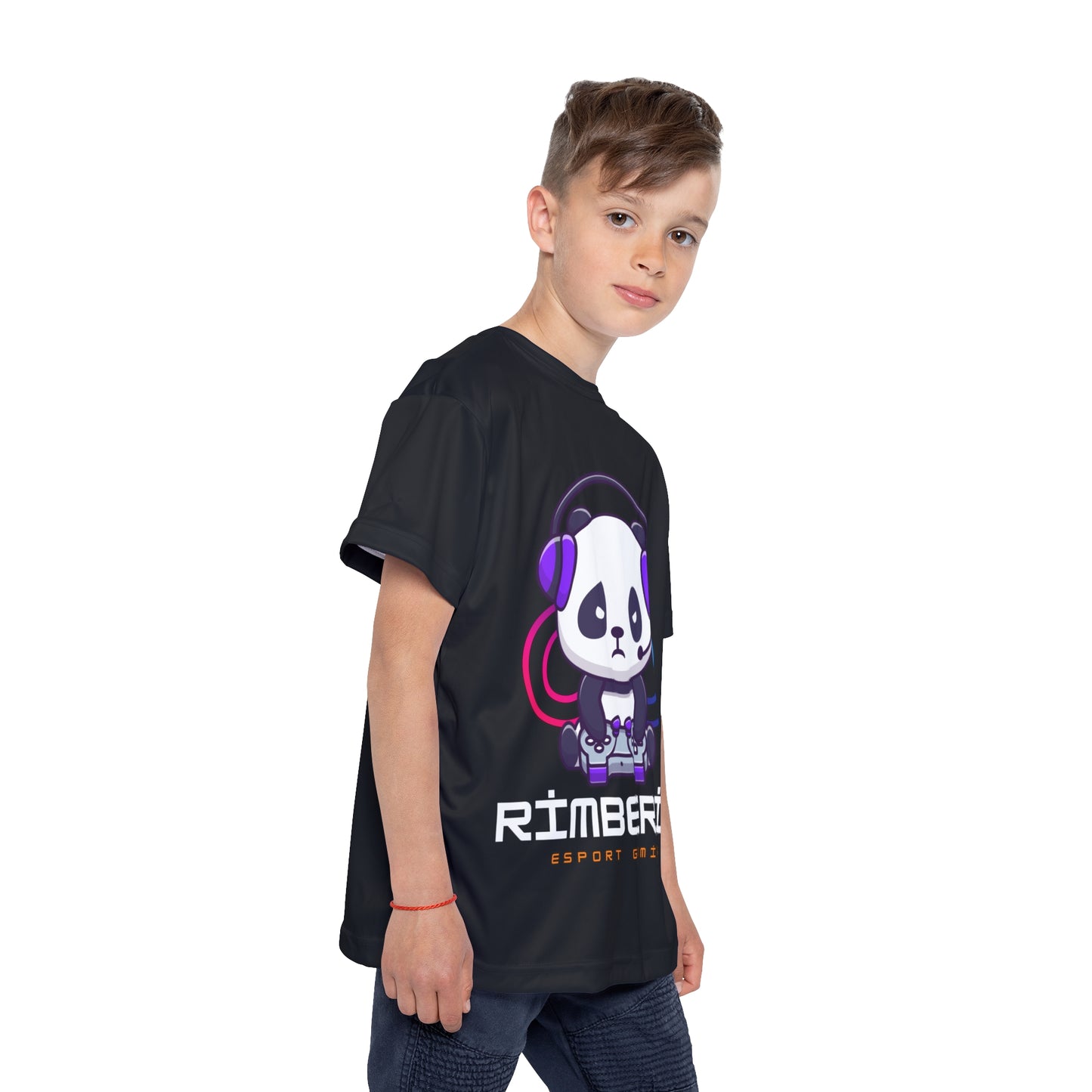 Kids Gaming Jersey with Panda Design | Perfect for Young Esports Fans