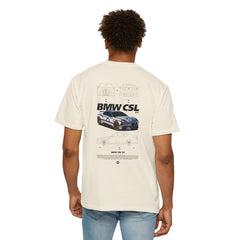 BMW CSL Unisex Garment-Dyed T-Shirt | Car Enthusiast Apparel