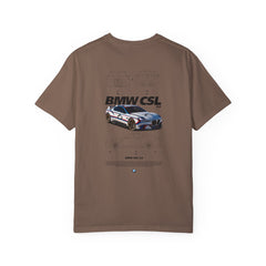 BMW CSL Unisex Garment-Dyed T-Shirt | Car Enthusiast Apparel