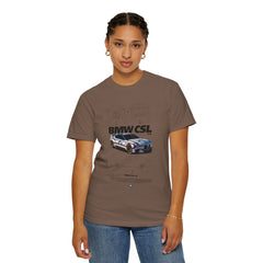 BMW CSL Unisex Garment-Dyed T-Shirt | Car Enthusiast Apparel