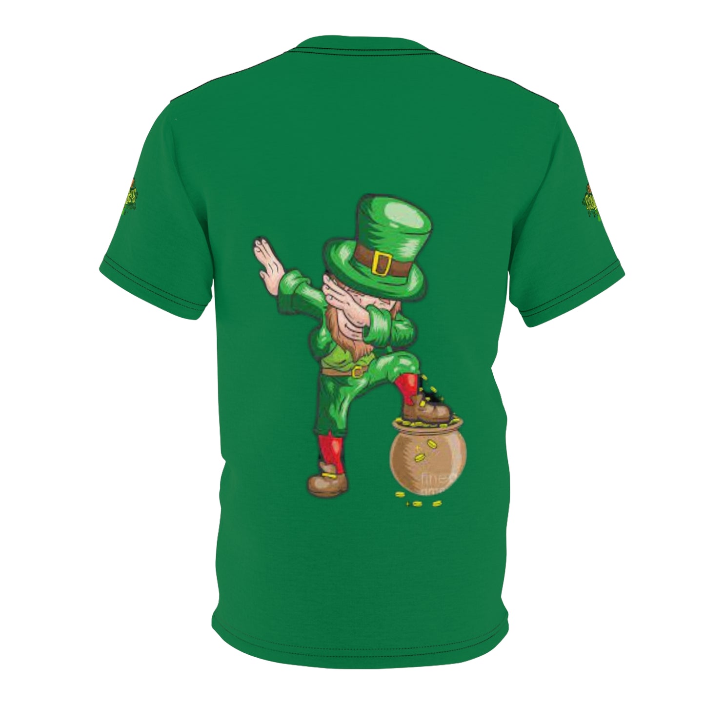 St. Patrick's Day Gnome Unisex Cut & Sew Tee