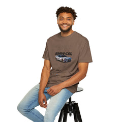 BMW CSL Unisex Garment-Dyed T-Shirt | Car Enthusiast Apparel