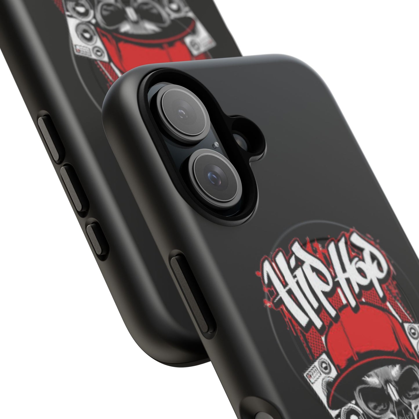 Hip Hop Skull Tough Magnetic Phone Case - Durable Protection with Stylish Design