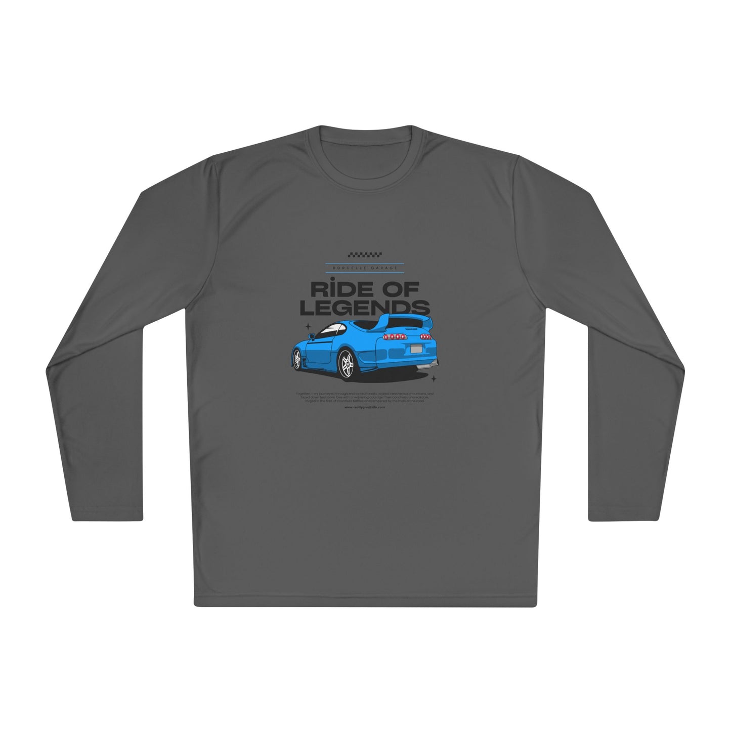 Ride of Legends Unisex Long Sleeve Tee - Dream Motif & Automotive Style