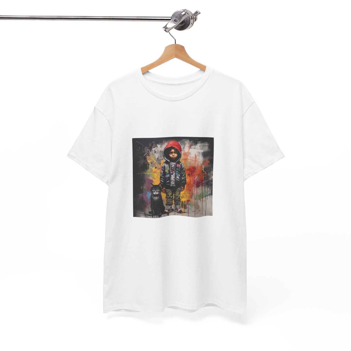 Vibrant Cultural Art Unisex Heavy Cotton Tee