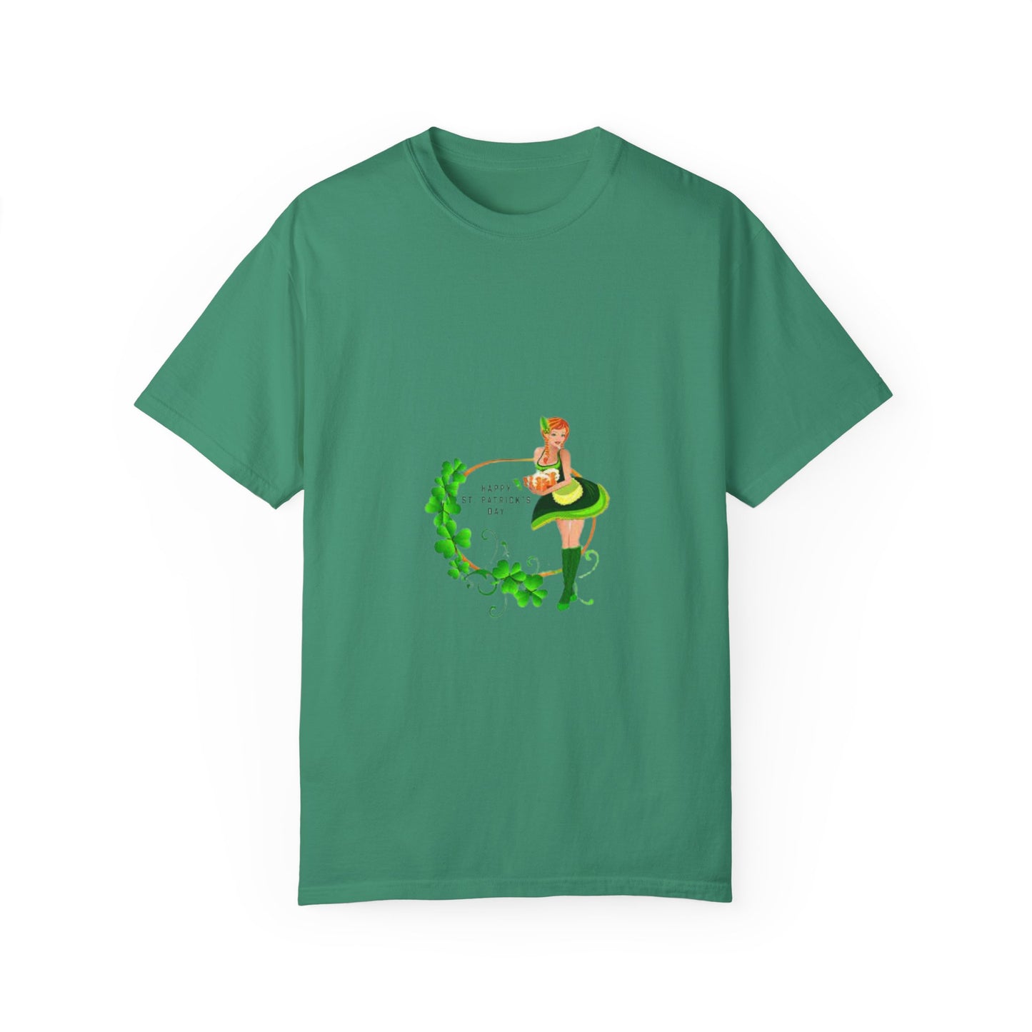 Cute St. Patrick's Day Unisex T-Shirt with Green Design