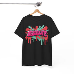 Graffiti Style Unisex Heavy Cotton Tee - Absolute Design