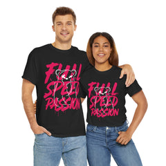 Full Speed Passion Unisex Heavy Cotton Tee - Motivational Graphic Tee for Enthusiasts