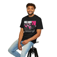 Vintage Muscle Car Unisex T-Shirt - Challenger '70 Graphic Tee