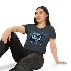 Women&#039;s Graffiti Festival Crop Top - Street Style Worldwide