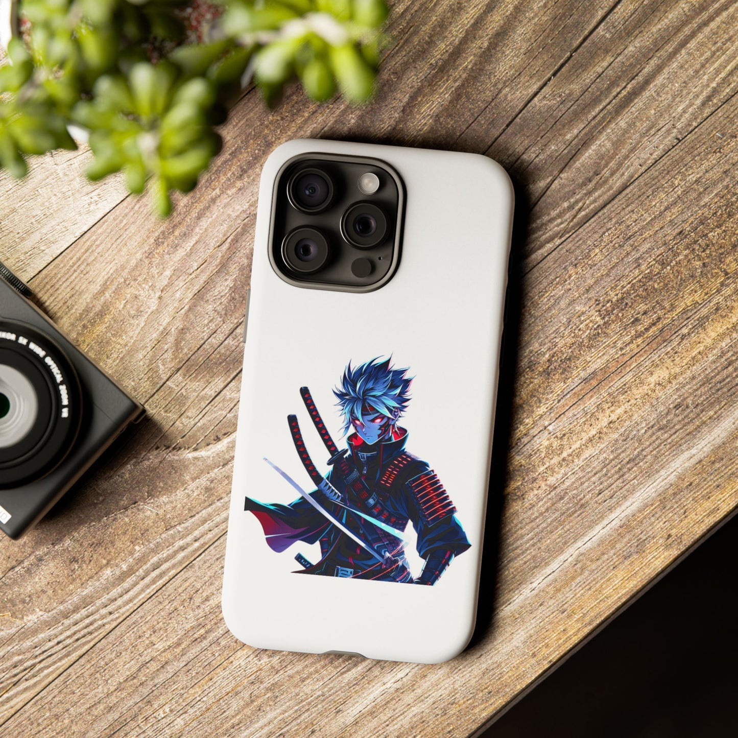 Tough Cases: Samurai Warrior Phone Case - Stylish Protection for Tech Lovers