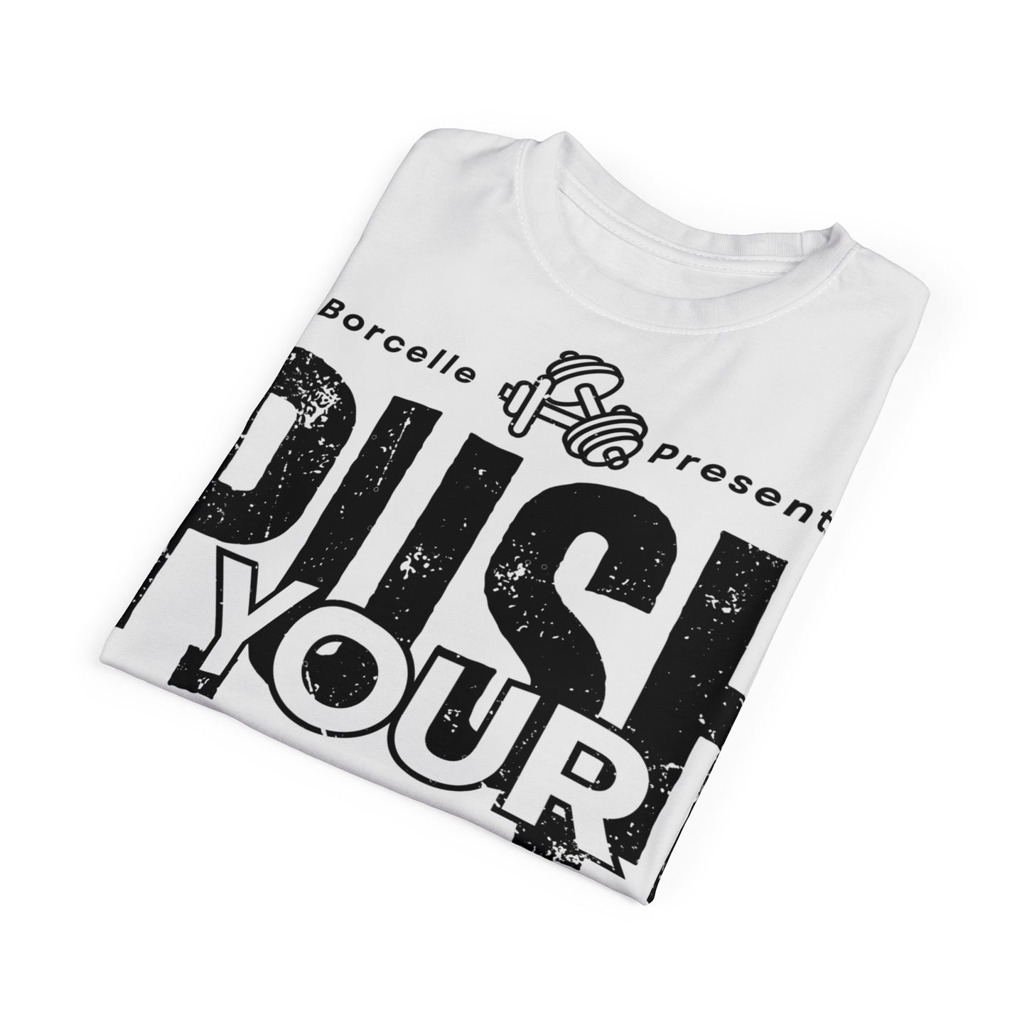 Motivational Fitness Tee - 'Push Your Limit'