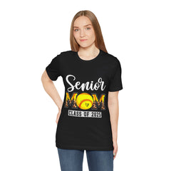 Senior Mom Class of 2025 T-Shirt - Unisex Jersey Short Sleeve Tee