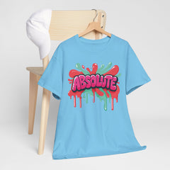 Graffiti Style Unisex Heavy Cotton Tee - Absolute Design