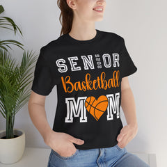 Senior Basketball Mom Tee – Unisex Jersey Short Sleeve T-Shirt for Proud Moms