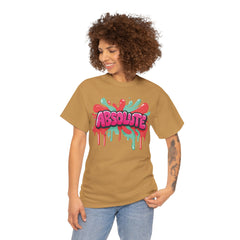 Graffiti Style Unisex Heavy Cotton Tee - Absolute Design