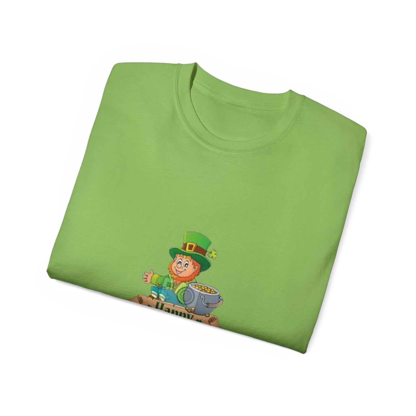 St. Patrick's Day Unisex Ultra Cotton Tee - Happy St. Patrick's Day Design