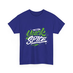 Graphic Unisex Heavy Cotton Tee - 'Yuck Spice' Streetwear Design