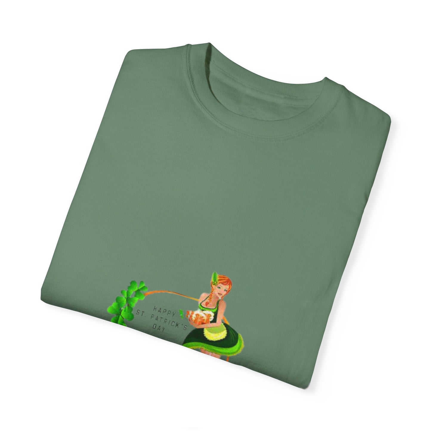 Cute St. Patrick's Day Unisex T-Shirt with Green Design