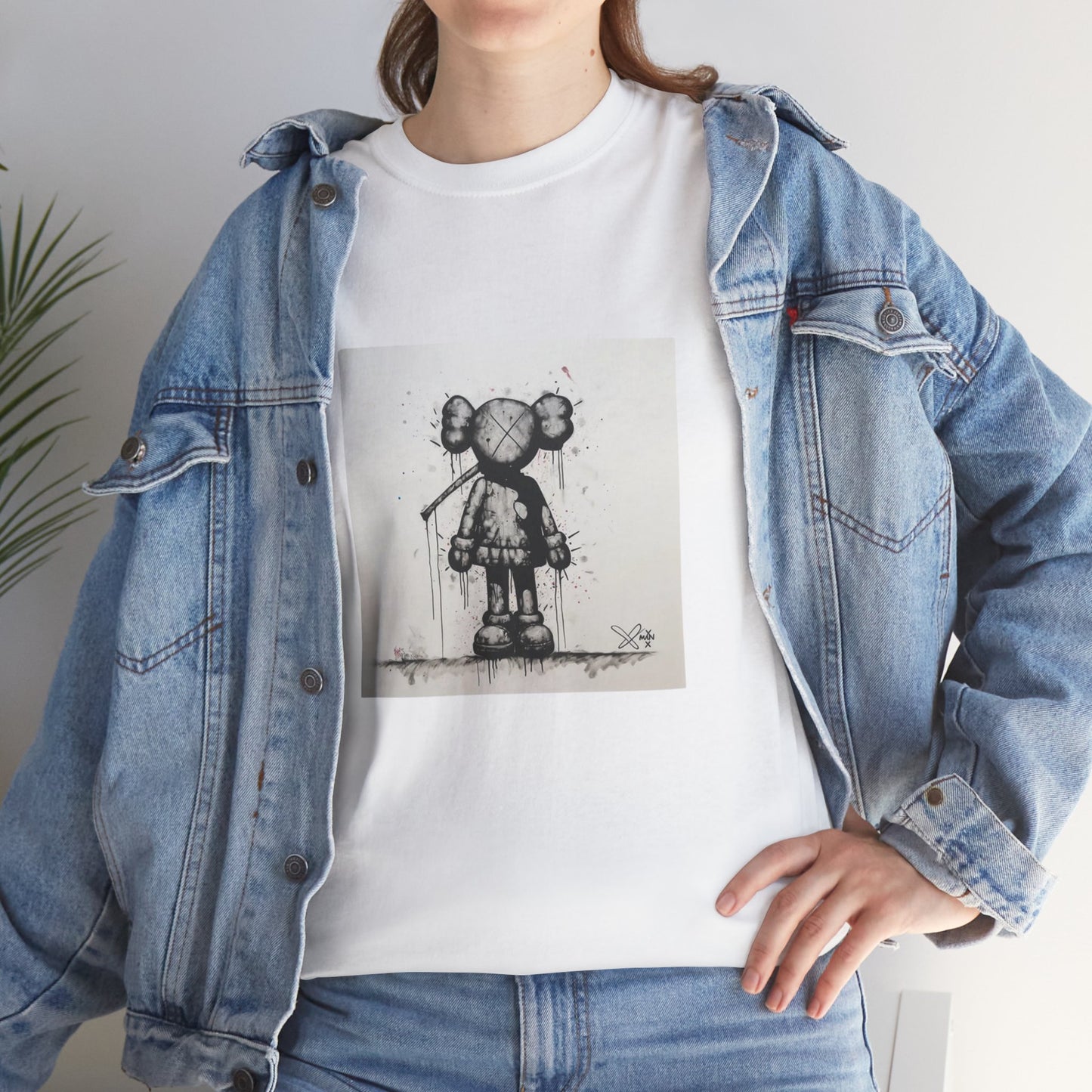 Artistic Unisex Heavy Cotton Tee | Unique Design for Creative Souls