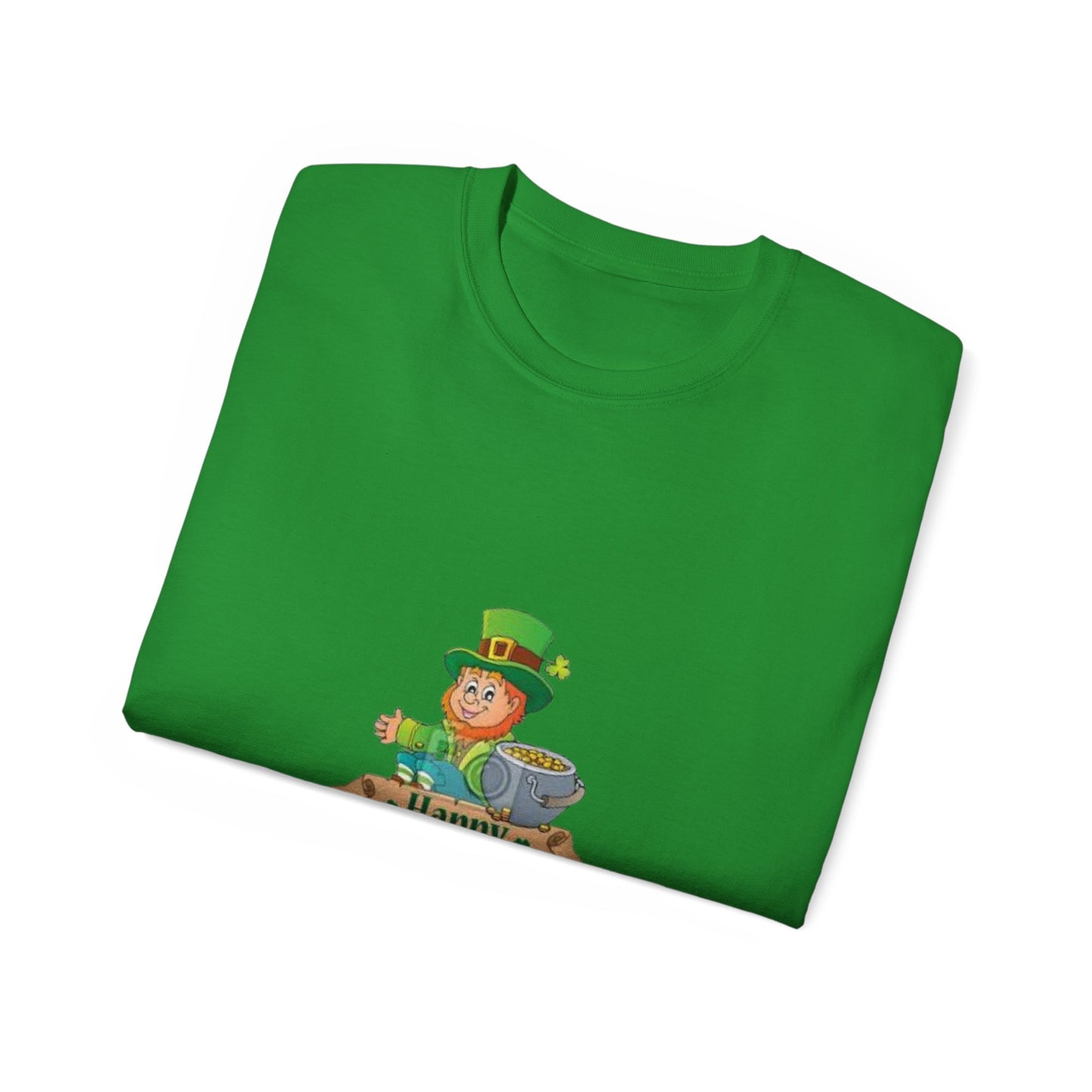 St. Patrick's Day Unisex Ultra Cotton Tee - Happy St. Patrick's Day Design