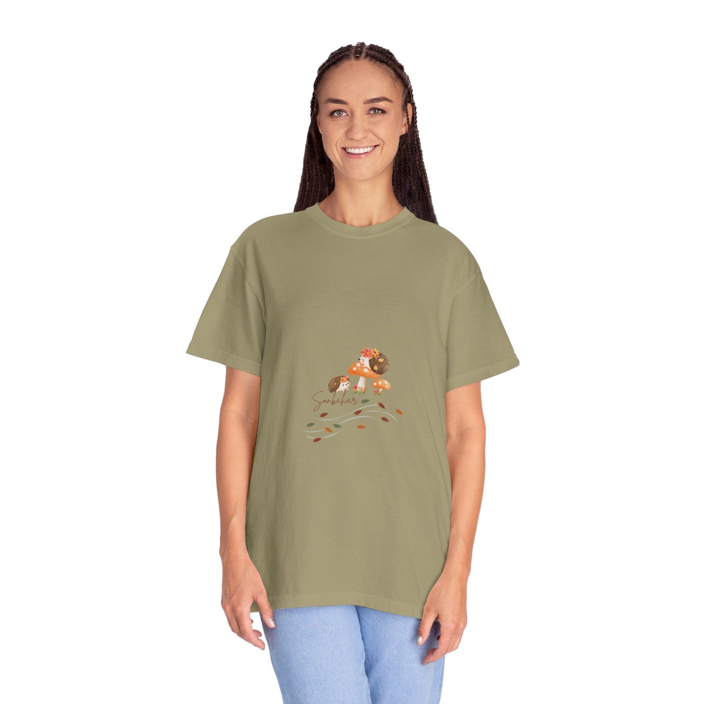 Autumn Mushroom Unisex T-Shirt - Cute Fall Graphic Tee