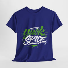 Graphic Unisex Heavy Cotton Tee - 'Yuck Spice' Streetwear Design