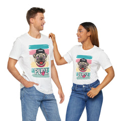 Funny Pug Team Tee - Unisex Short Sleeve Jersey T-Shirt