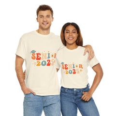2025 Senior Unisex Heavy Cotton Tee - Celebrate Graduation in Style!