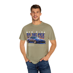 Retro Nissan GTR R34 Unisex T-Shirt - Car Enthusiast Tee