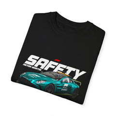 Unisex Garment-Dyed T-shirt - Formula 1 Safety Car Graphic Tee