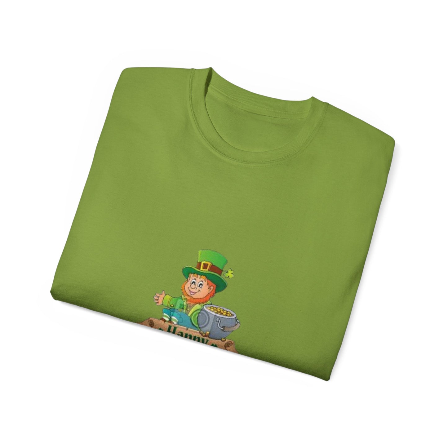 St. Patrick's Day Unisex Ultra Cotton Tee - Happy St. Patrick's Day Design