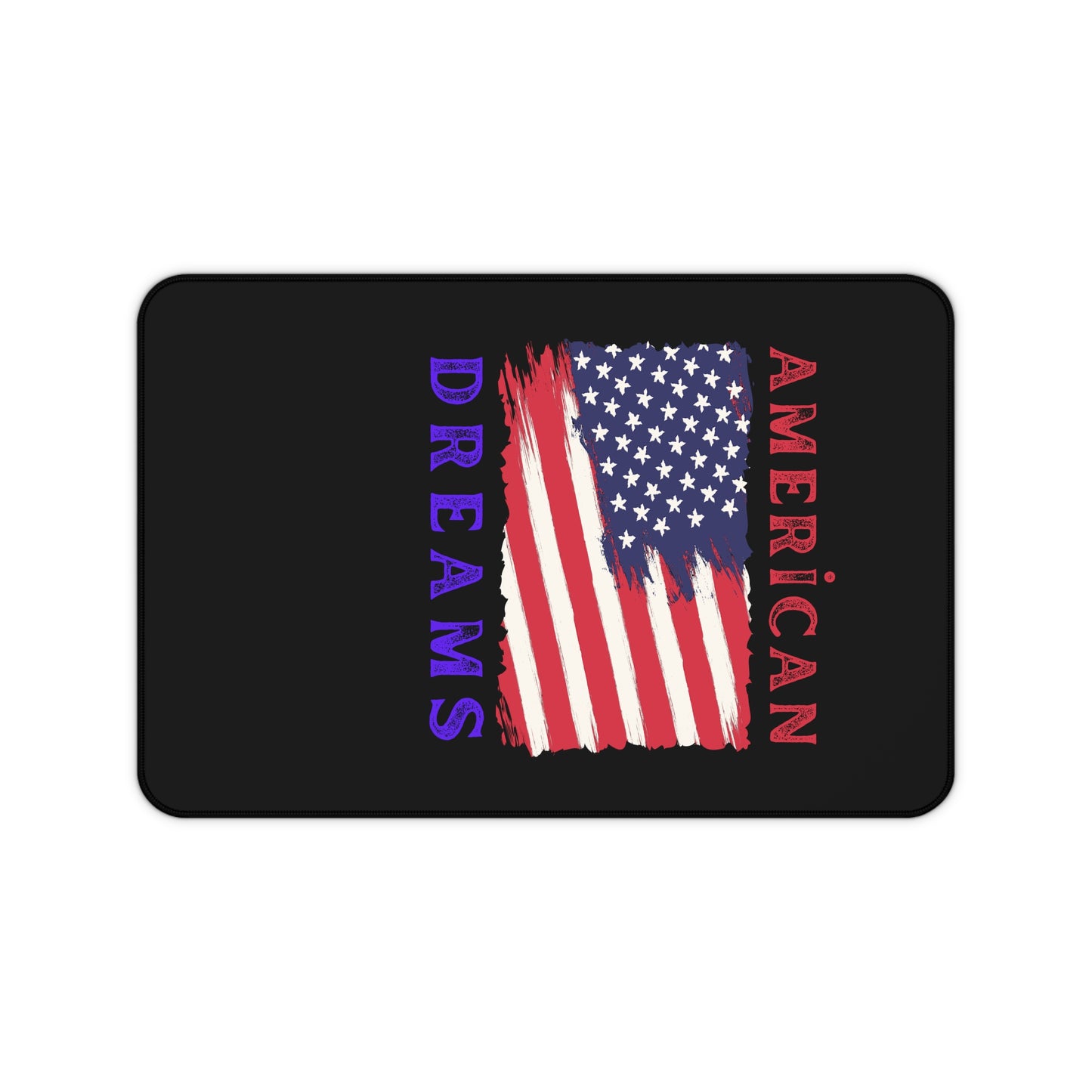 American Dreams Desk Mat - USA Flag Decorative Mouse Pad