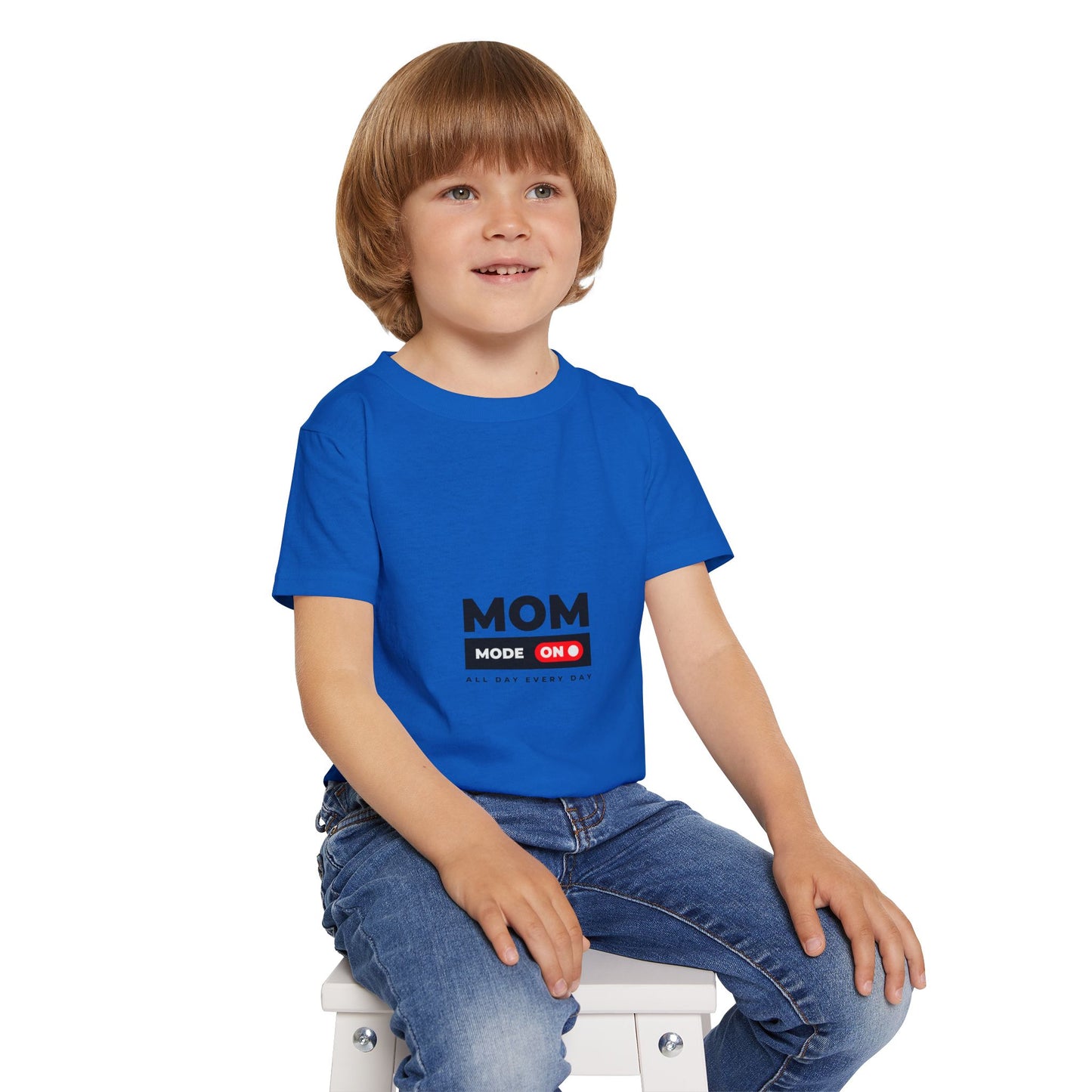 Mom Mode On Toddler T-Shirt - Cute Kids Tee for Moms