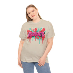 Graffiti Style Unisex Heavy Cotton Tee - Absolute Design