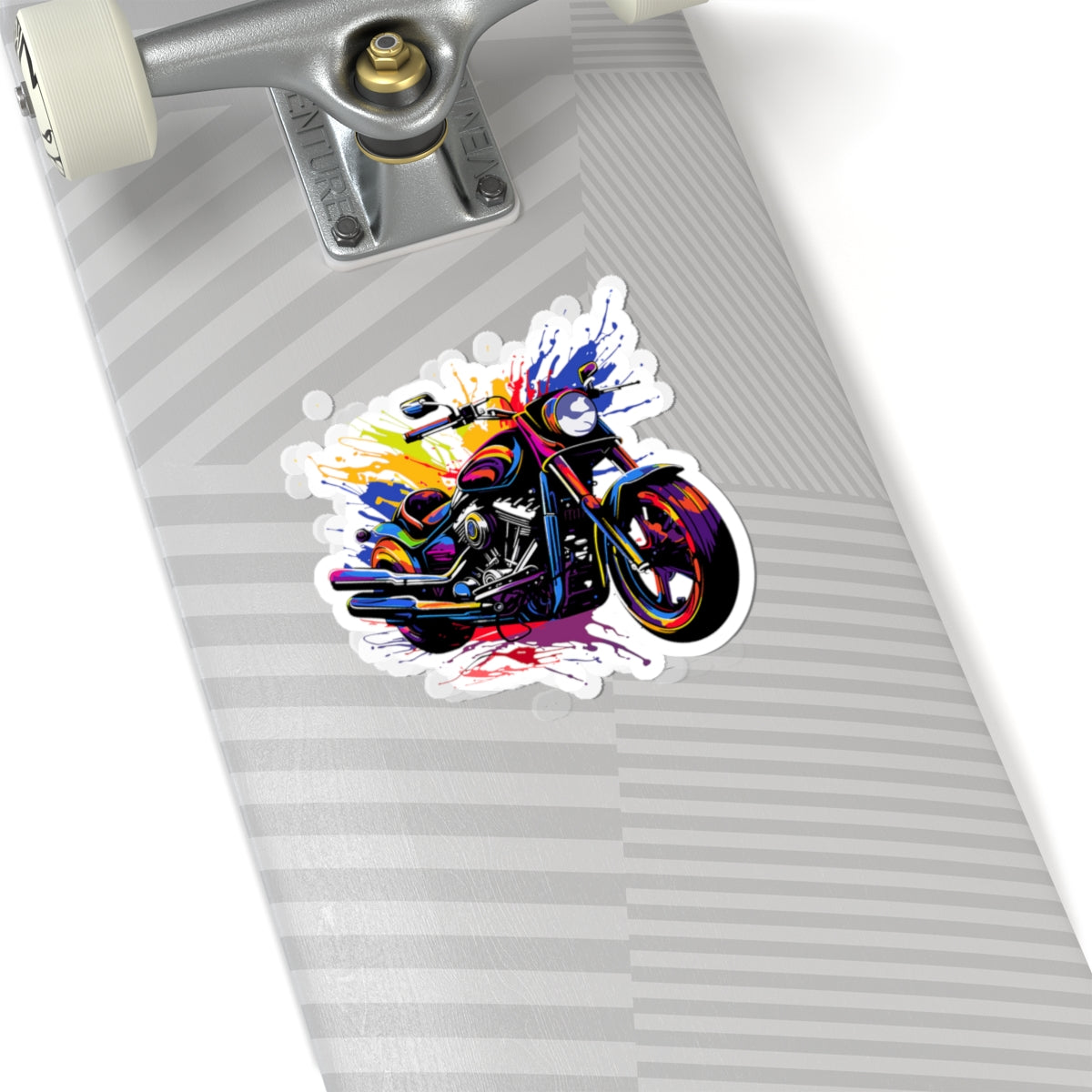 Vibrant Motorcycle Kiss-Cut Stickers | Perfect for Biker Enthusiasts