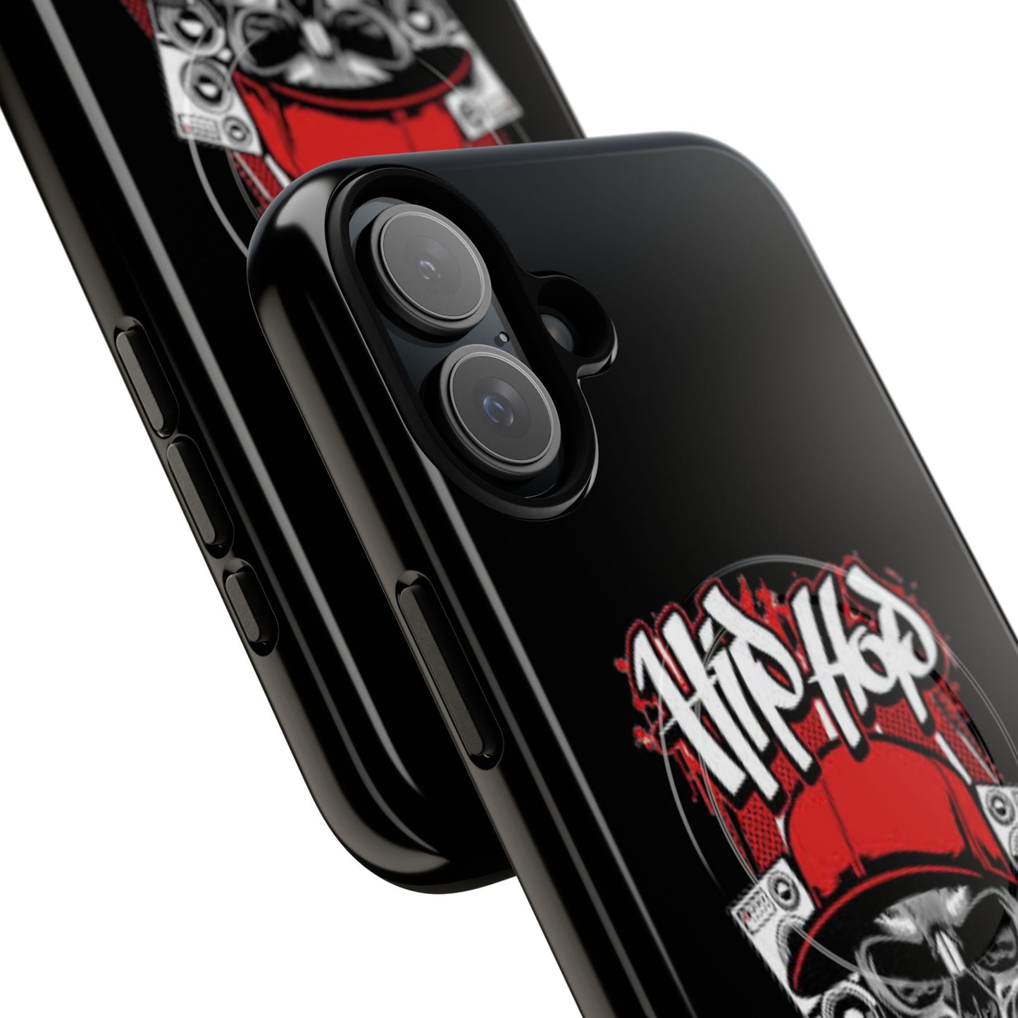 Hip Hop Skull Tough Magnetic Phone Case - Durable Protection with Stylish Design